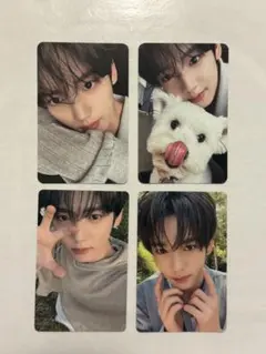 ZB1 ゼベワン　ユジン　トレカ　4枚セット