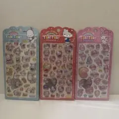 韓国限定 サンリオ TOK!TOK! 立体シール 3枚セット