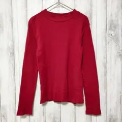 アースミュージックアンドエコロジー　(M)　リブ 長袖トップス