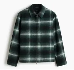 H&M Ombre Check Shirt Jacket XL 新品未使用