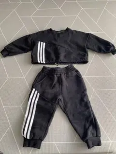 韓国服　セットアップS ブラック