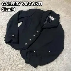 美品　GALLERY VISCONTI DONNA 　ジャケット　秋冬　黒