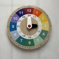IKEA UNDERHÅLLA 知育時計 木製