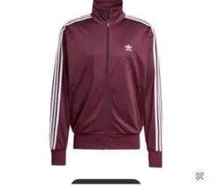 adidas バーガンディ トラックジャケット