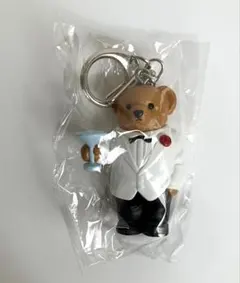 ラルフローレン ポロベアキーホルダー(白)