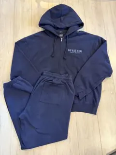美品】GAP ジップアップパーカー スウェットパンツ セットアップ L