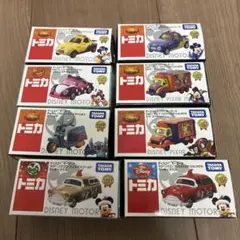 トミカ ディズニーモータース 8台セット　ミッキーマウス　スティッチ　ハロウィンのサムネイル