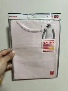 UNIQLO HEATTECH ベビー肌着 100 ピンク