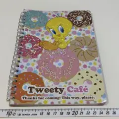 헤세이 레트로 トゥイーティー リングノート Tweety Café 平成女児