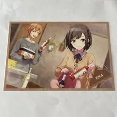 プロセカ アニメイト特典 イラストカード 東雲絵名×東雲彰人