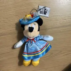 【ディズニーシー13周年】ミニーマウス ぬいぐるみバッチ