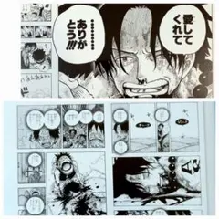 ONE PIECE ポートガス・D・エース アート　2枚セット