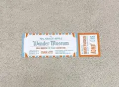 Mrs. GREEN APPLE Wonder Museum入場券