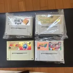 スーパーファミコン　4本セット