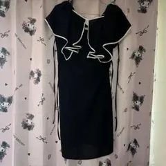 snidel ラッフルボレロパイピングミニワンピース