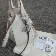 LOEWE ロエベ　ハンモック　スモール　ライトゴースト　チャーム付き