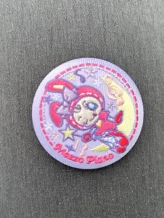 ナルミヤキャラクターズ　刺繍缶バッチ　メゾピアノ　エンジェルブルー