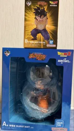 一番くじ　ドラゴンボール　スペクタクルバトル　A賞　孫悟空　B賞　孫悟飯のサムネイル
