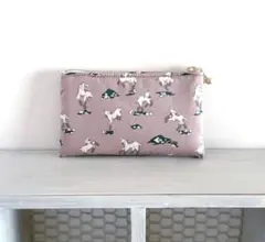 リバティ＊ホィッスラー(ピンク) ミニケース　ハンドメイド