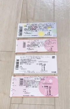 뮤지컬 『모차르트! 』 도호 반권 티켓 사용 후 2005 2011