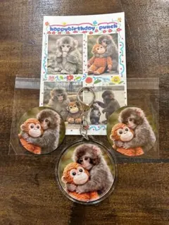 がんばれパンチくん ㊗️誕生日アクリルキーホルダー＆ステッカーセットのサムネイル