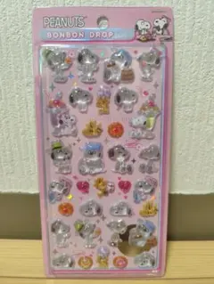 【正規品】ボンボンドロップシール スヌーピー＆きょうだいたち 新品