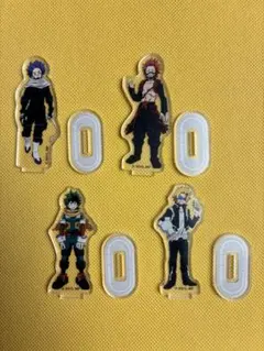 100均僕のヒーローアカデミア アクリルスタンド 4体セット