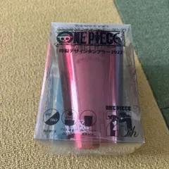 め*ん様 セブンイレブン限定　ワンピース　特製デザインタンブラー　シャインレッド