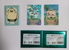 ちいかわ カード、ステッカー、 シール、チラシ、ポストカード　23点セット