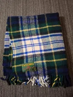 【中古】TWEEDMILL　ツイードミル　ストール　マフラー　ひざ掛け