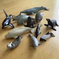 お値下げしました‼︎ 海洋生物 ミニチュアフィギュア 12体セット