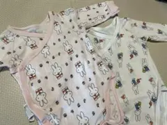 UNIQLO ボディスーツ ロンパース 70 前開き 2点