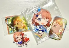 花里みのり アクキー、缶バッジ、カードセット