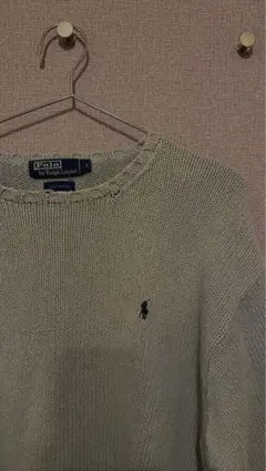 Polo by Ralph Lauren グレー ニット 古着