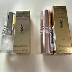 Yves Saint Laurent Love Shine Lips2本セット - メルカリ