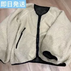 Kastane ボアジャケット 뒤집을 수 있는