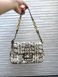 Python Fendi Baguette Bag フェンディ バゲットバッグ Python Fendi Baguette フェンディ バゲットバッグ - メルカリ