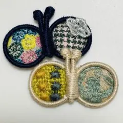 【2月発売分】ミナペルホネン ちょうちょのブローチセット6