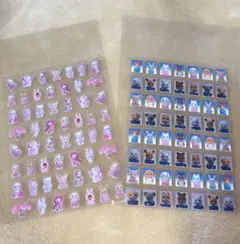 シルバニアファミリー ネイルシール ステッカー 証明写真 ピンク