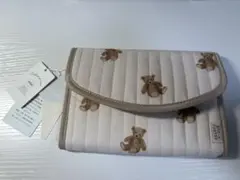 ジェラートピケ　母子手帳ケースSサイズ【新品タグ付き】　ベア