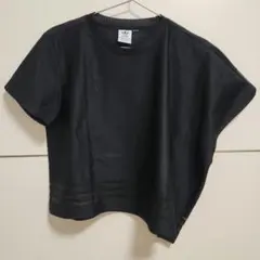 adidas Originals アシンメトリー Tシャツ ブラックのサムネイル