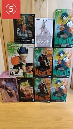 フィギュア 5体まとめ売り 一番くじ - メルカリ