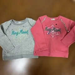 Rag Mart トレーナー 2枚セット 100cm