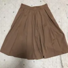 INGNI 台形ひざ丈スカート ブラウン