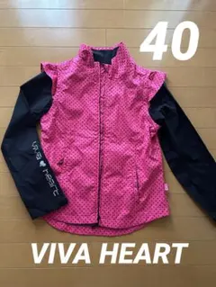 VIVA HEART ビバハート 2WAY 裏メッシュ レインジャケット 40
