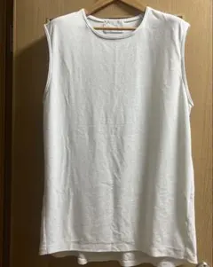 PABLO VINCI Damage waffle Tank Top 白 M | Mercari