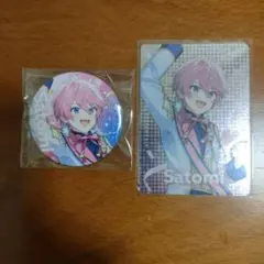 すとぷり さとみ 缶バッジ ランダムカード