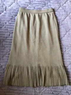 馬里邑　ニットスカート　グリーンのサムネイル