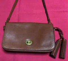 COACH/コーチ/ショルダーバッグ/タッセル/ヴィンテージ/レディースのサムネイル