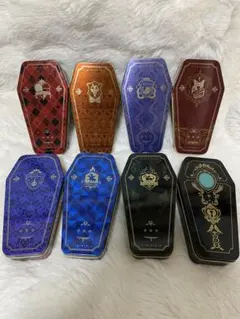 ツイステッドワンダーランド　棺型空き缶　コフィン型缶 8個セット